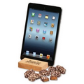 Hard Maple iPad  Holder/Tablet Stand with English Butter Toffee